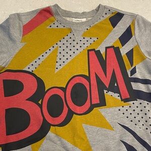 3.1 Phillip Lim for Target Gray and Yellow Boom Sweatshirt